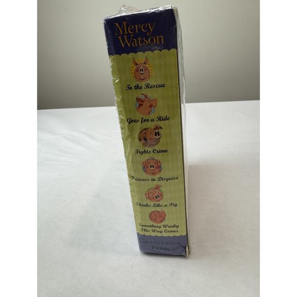 NIB Mercy Watson Boxed Set Books Children Six Pig Tales Porcine Wonder Ages 5-8 - Picture 2 of 5